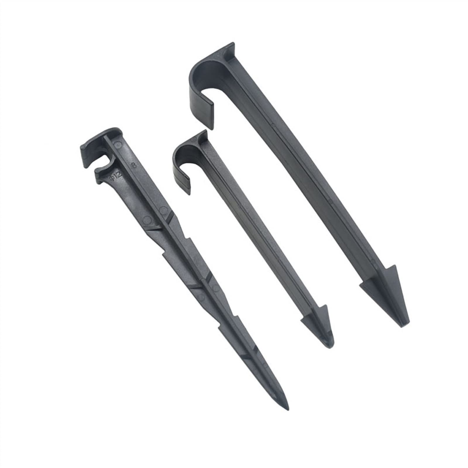 Support de tuyau d'arrosage 8/11mm NALsa : fixe-tube pour irrigation de jardin - 50 pcs