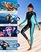 Jsnorklet Womens Wetsuit, 3mm Back Zip Full Wetsuit for Diving Swimming