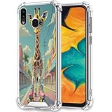 1. Calidad prémium: fabricado con materiales duraderos para compatible con Galaxy A01 A10 A11 A20/30 A21 A31 A32 A41 A42 A50 A52 A53 A51 A70 A71 A72 4G/5G con jirafa-CQ61 proporciona una protección duradera. para su dispositivo.