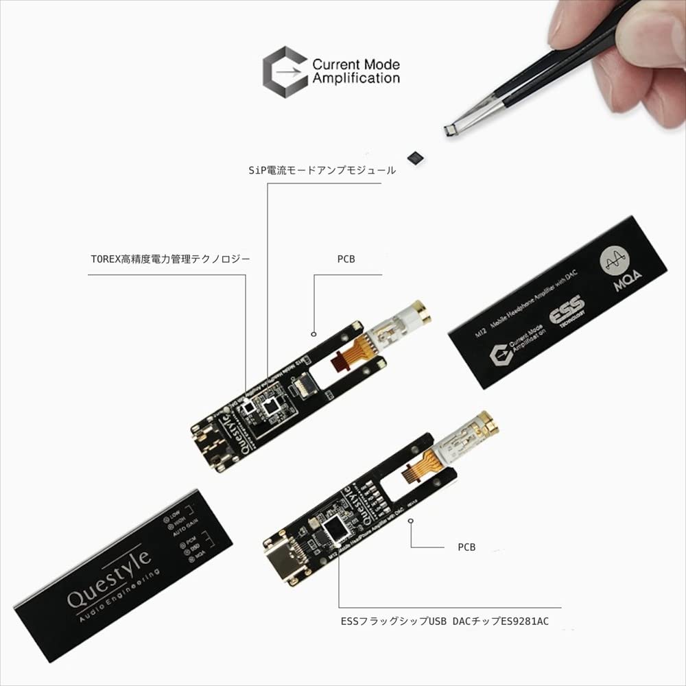 アンプ Questyle M12 Amazon.co.jp: Questyle M12 ヘッドフォンアンプ USB DAC アンプ