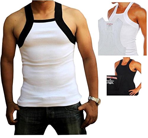 Tank Tops Square Cut Muscle Ribbed Wife 