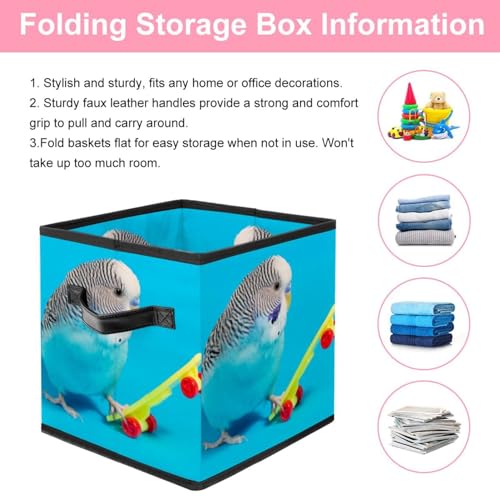 Boîte de rangement pliable en tissu cube pour libérer l'espace du placard