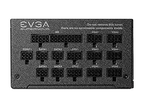 Image of EVGA Supernova 1000 P3, 80 Plus Platinum 1000W, Fully Modular, Eco Mode with FDB Fan, Includes Power ON Self Tester, Compact 180mm Size, Power Supply 220-P3-1000-X1