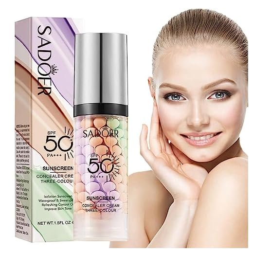 Primer de Maquiagem Corretor de Cores | solar facial antimanchas e controle de oleosidade SPF50,solar para rosto solar e correção de cor, primer facial para maquiagem minimizador de poros
