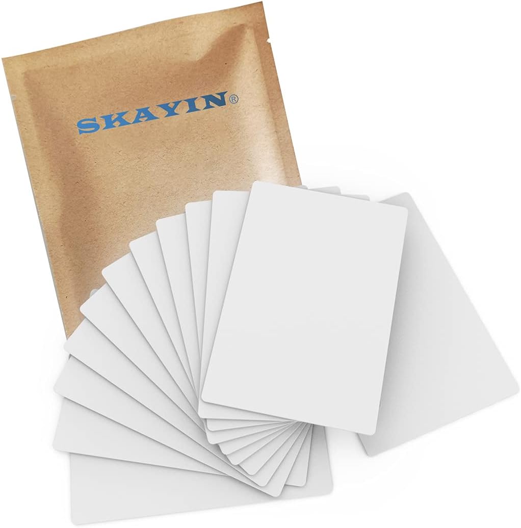 12PCS NTAG215 NFC Tags NXP Chip Blank PVC ISO NTAG 215 NFC Cards 504 Bytes Memory 100% Compatible with TagMo and Amiibo