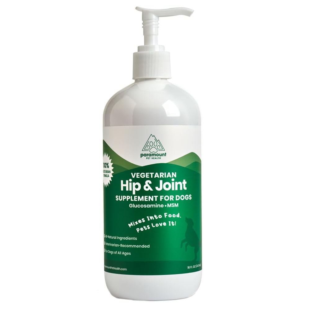Paramount Pet Health Plant-Based Liquid Glucosamine for Dogs