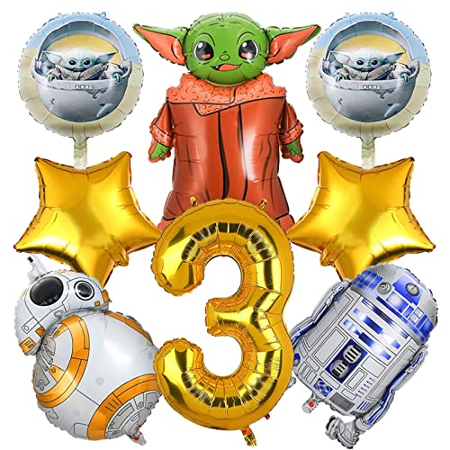 Star Wars Geburtstagsdeko,Star Wars Party Deko,Star Wars Thema Folienballon,Latex Ballon Kindergeburtstag,Ballon Kindergeburtstag,FüR Kinder Mädchen Junge Geburtstag Party Dekoration Cover