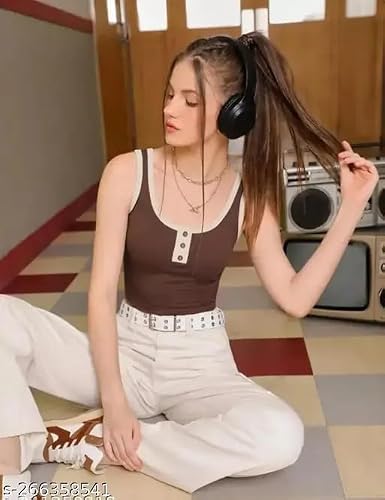 SHOP TO WEAR brown top – image 5