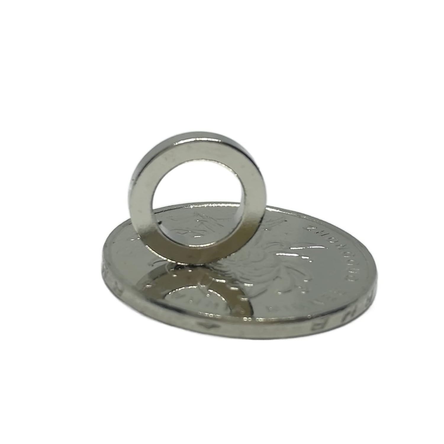 10 20 50 100PCS/LOT Ring 12 * 2 Hole 8 Neodymium 12x2 mm NdFeB Permanent 12x2-8 Nickel Plating Magnet(100 pcs)