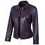 Jose - Women Purple Leather Jackets