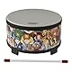 Remo RH-5010-00 Rhythm Club Floor Tom Drm. 10 Zoll Höhe 5 Zoll, Renaissance Fell fest vorgestimmt, für Kinder ab 3 Jahren