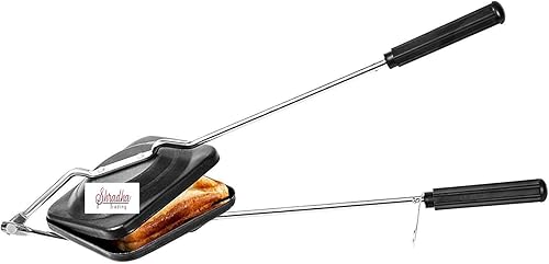 Miniatura 2 de Shradha Trading Tostadora de mano para sándwiches parrilla tostadora de mano sándwiches tostadora de sándwiches tostadora sándwiches de parrilla
