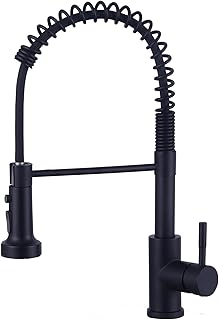 HOTTIST High Pressure Kitchen Faucet with Pul...,