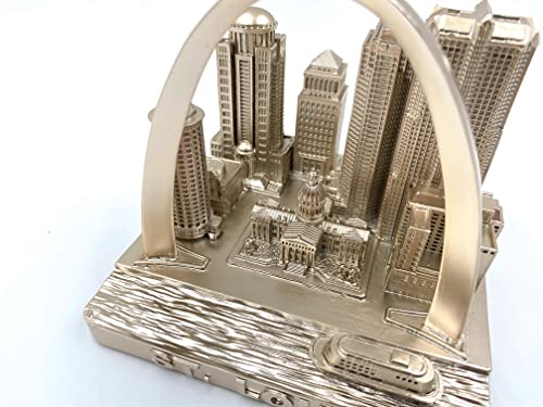 Estatua modelo ciudades famosas 3D para decoración miniatura 4