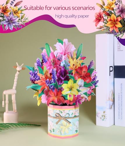 Magic Ants MGATBTH-BHH-US Flower Paper Pop Up Cards - Mother'S Day thumb #1