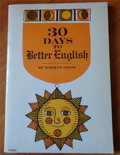 30 Days to Better English B000HUCE6Q Book Cover
