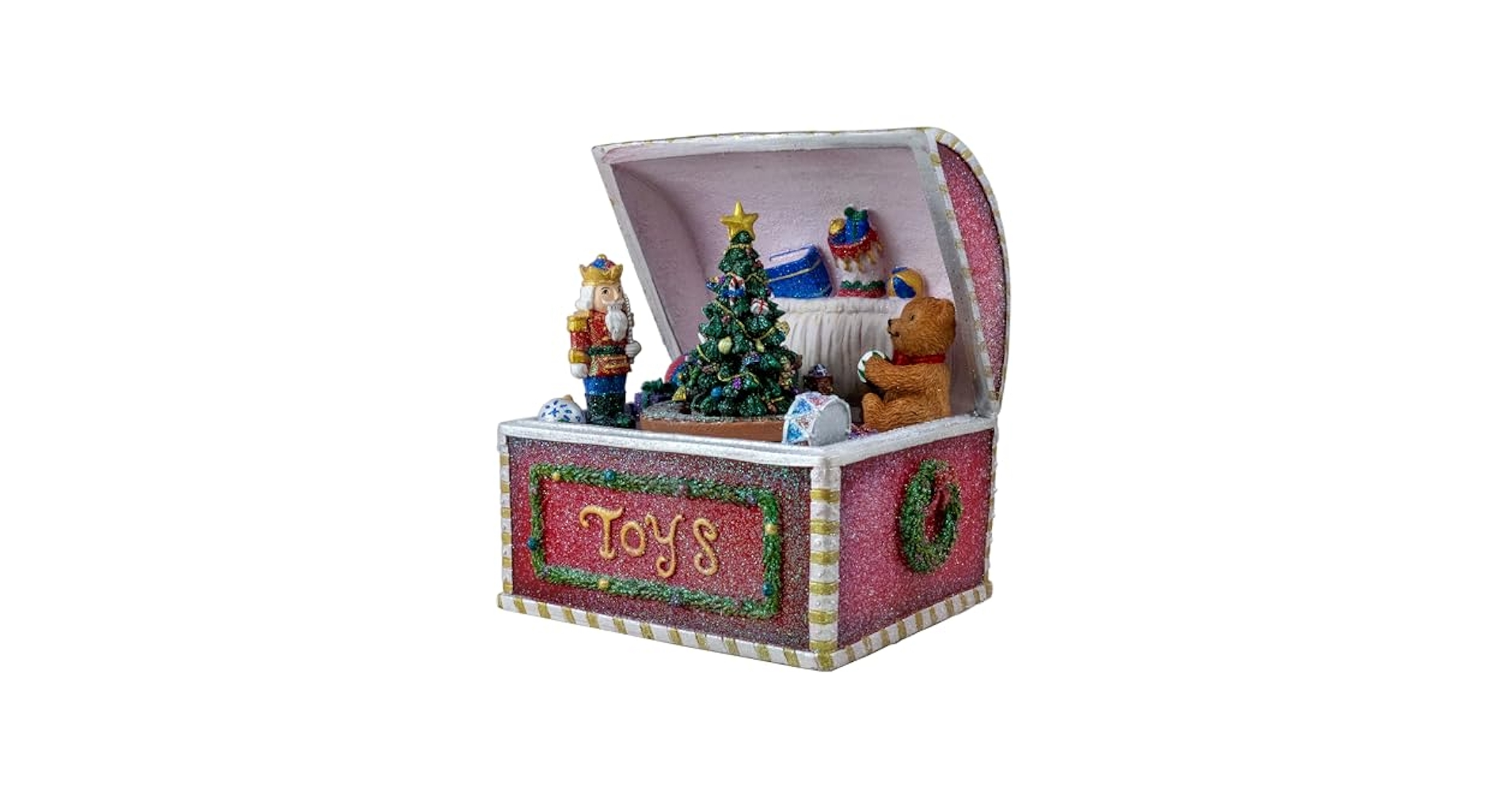 San Francisco Music Box　サンタクロース　オルゴール Amazon.com: The San Francisco Music Box Company Santa and