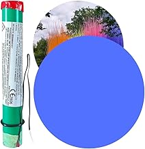 Pack Fumigène Diurne® Bleu avec Déclencheur Électronique – Déclenchement à Distance – Feux d’Artifice pour Festivités, Mariages, Baby Showers et Événements Spéciaux - Categorie F1 – Zenda Club®