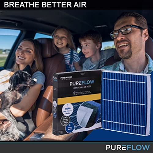 Pureflow Hepa Cabin Air Filter Pc4103Hx | Fits 2023-14 Mazda Cx-5, 2021-14 6, 2021-14 3, 2020 2, 2019 Cx-5, 2019-13 Cx-5 #TOP6