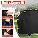 iCOVER Grill Cover 65 inch, BBQ Grill Cover for Outdoor Grill, 600D Heavy Duty Waterproof BBQ Cover, Anti-UV and Rip-Proof Barbecue Cover, Gas Grill Cover for Weber, Char-Broil, Nexgrill, etc