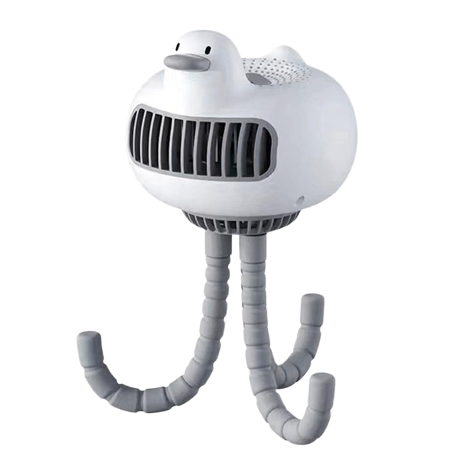 Ventilador portátil para cochecito, mini ventilador portátil para cochecito, ventilador pequeño con clip, ventilador portátil, desmontable de 3 velocidades, recargable, rotación de 360°, ventilador de