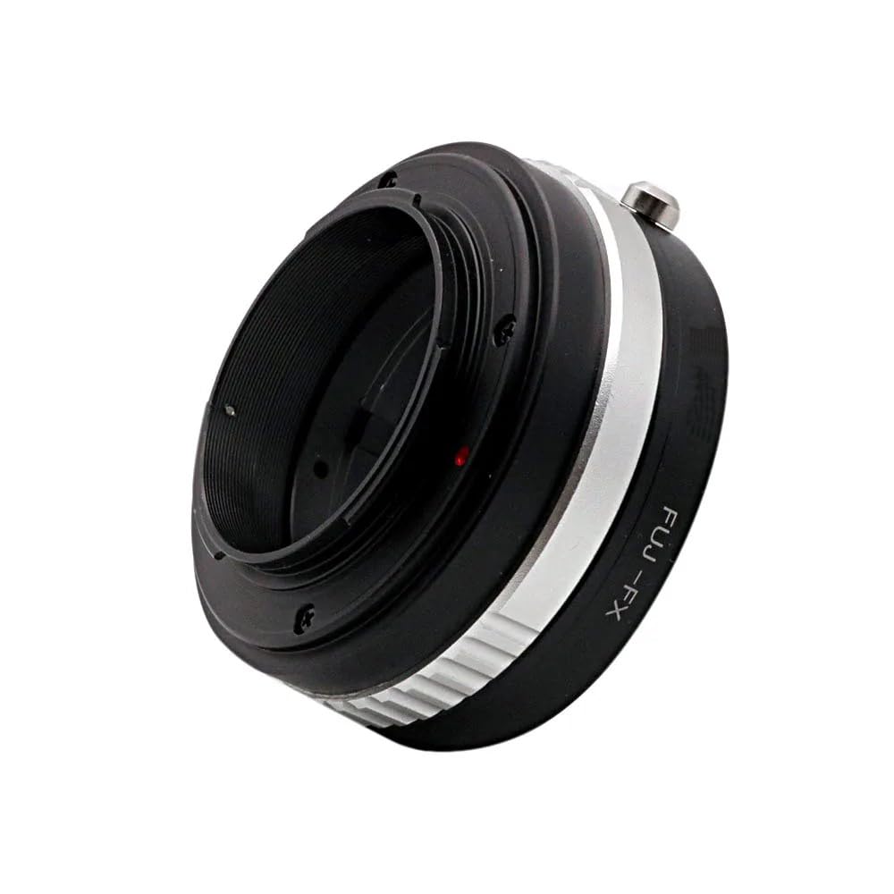 ANELLO ADATTATORE compatibile con Fuji-FX PER OBIETTIVI CON ATTACCO COMPATIBILE CON FUJI (delle vecchie reflex analogiche) SU FOTOCAMERA CON ATTACCO COMPATIBILE CON FUJIFILM FX PRO