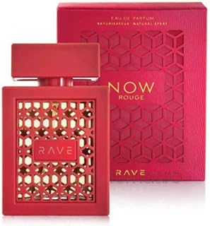 Rave Now Rouge Perfumes 100ml Eau De Parfum for men and women Floral Woody fragrance Floral Woody fragrance