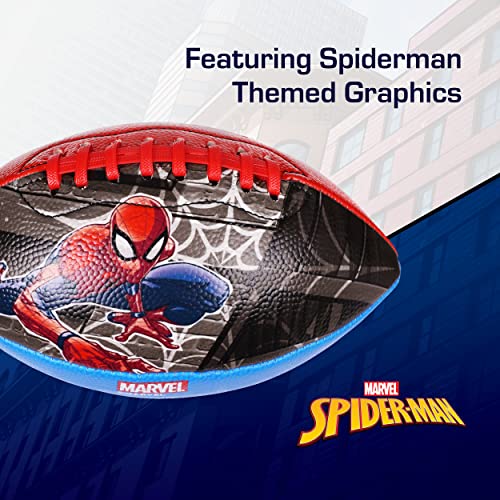 Capelli Sport Marvel Avengers Spider-Man Youth Football, Small Mini Football for Kids, Size 5, Red
