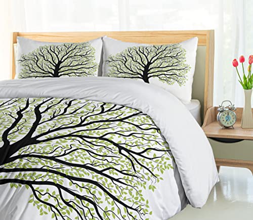 Ambesonne Tree of Life Nature Themed Duvet Set #TOP30