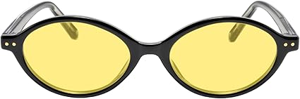 TIJN Olisa Retro Oval Sunglasses for Women Men,Polarized UV Protection Shades,Stylish Frame Sun Glasses,2025 Trendy Sunnies