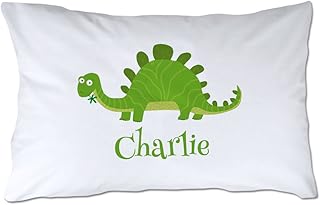 Pattern Pop Personalized Toddler Size Dinosaur Pillowcase with Pillow Included
