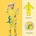 Toddler Boys Rain Suit Lightweight Waterproof Coveralls Cartoon Fire Breathing Dragon Hoodie Rain Jacket 2-4 years M Size