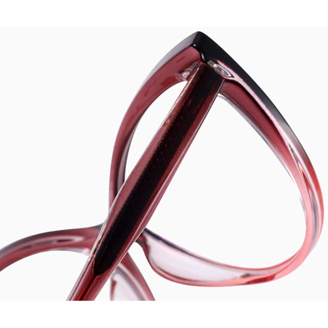 Montura de gafas de sol de moda con bisagra de primavera transparente