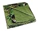Texsport Heavy-Duty Reinforced Multi-Purpose Waterproof Reversible Camo Olive Drab Tarp