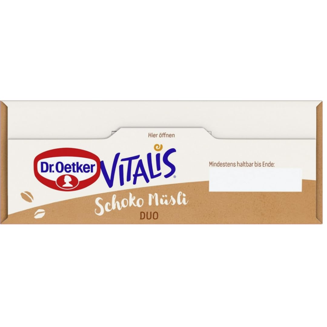 Schoko Duo Müsli Knusper Müsli 500 g X 5 Packungen