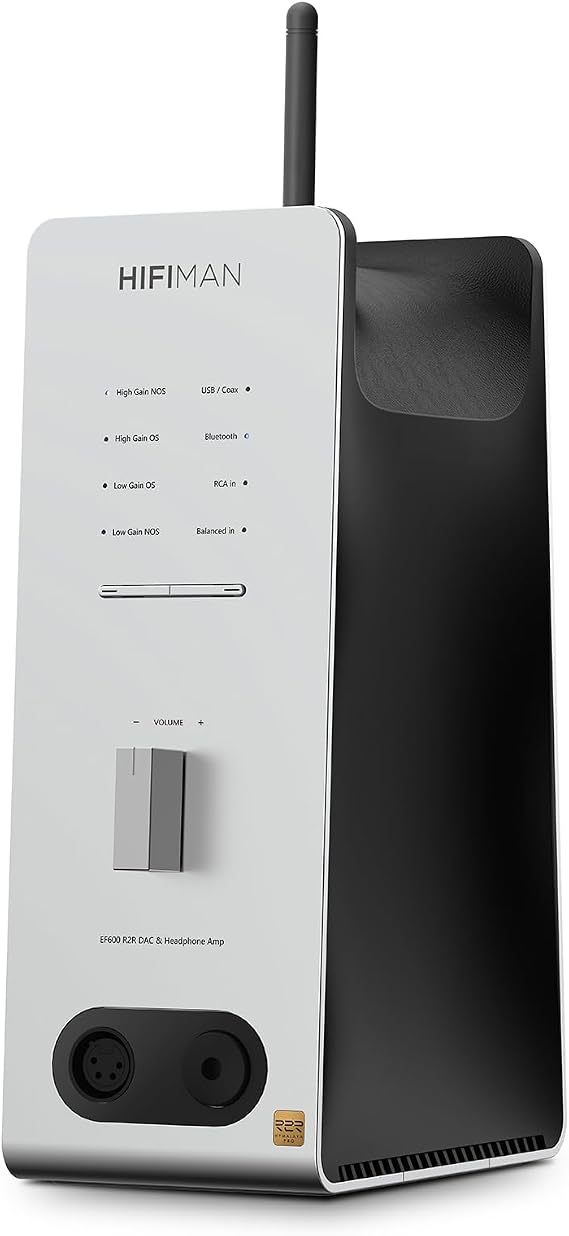 HIFIMAN EF600 Desktop Balanced Headphone DAC& Amplifier HYMALAYA PRO, XLR/RCA/6.35mm Output for Home Audio