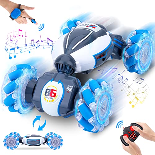 Fosgoit Gesture Sensing RC Stunt Car, Toys for Boys Girls 6-12 Year Old by Fosgoit - Used condition - US$34.95
