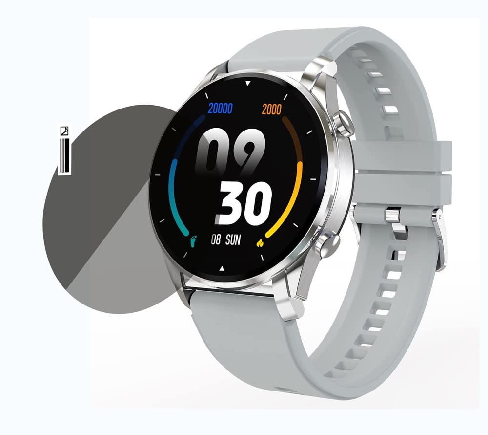 DZHE (pack of 1 easy fit smartwatch screen protector for FireBoltt