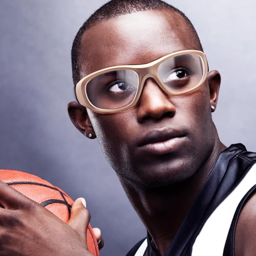 UKNOW Sports Goggles, Anti Fog Protective Eyewear, UV Protection Sports Glasses for Basketball, Racquetball, Pickleball - Thumbnail 7