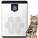 Produktbild Luftreiniger für Allergiker, mit 2 × H14 HEPA Filtern & Waschbarem Vorfilter, CADR 350 m³/h, Große Räume bis 120 m², 6-stufiges Filtersystem, gegen Pollen, Tierhaare, Rauch & Raucherzimmer