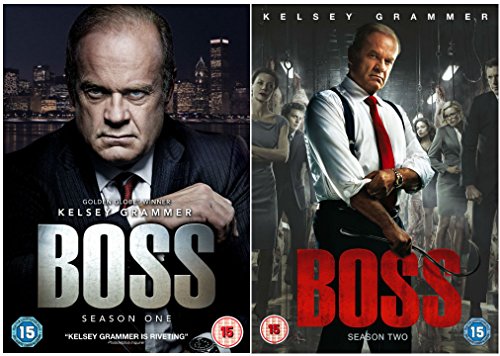 Boss Complete Season 1-2 : US political drama Complete 18 Episodes DVD collection