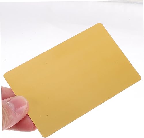 Miniatura 4 de Operitacx 50 Uds tarjetas en blanco tarjetas de visita sublimación etiqueta de equipaje en blanco tarjetas pequeñas espacios en blanco tarjetas en