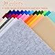 30 Farben Filzstoff 40 * 30cm Bastelfilz Farbig Filz Blätter,Filz zum Basteln,Polyester Felt Fabric Filzplatten,Vliesstoff Stoff Filzplatten,zum DIY Handwerk Nähen Manual Decoration