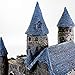 Penn-Plax Age-of-Magic Wizard’s Castle Aquarium Decoration – Safe for Freshwater and Saltwater Fish Tanks – Extra Large – Part A