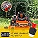 Hohean PTO Switch Lawn Mower Clutches 10 Amp Upgrade Blade Clutch Switch Parts Compatible with Bad Boy Mowers ZT Elite MZ & ZT Rebel Rogue Renegade Outlaw Pup Lightning AOS Extreme Series(Red)