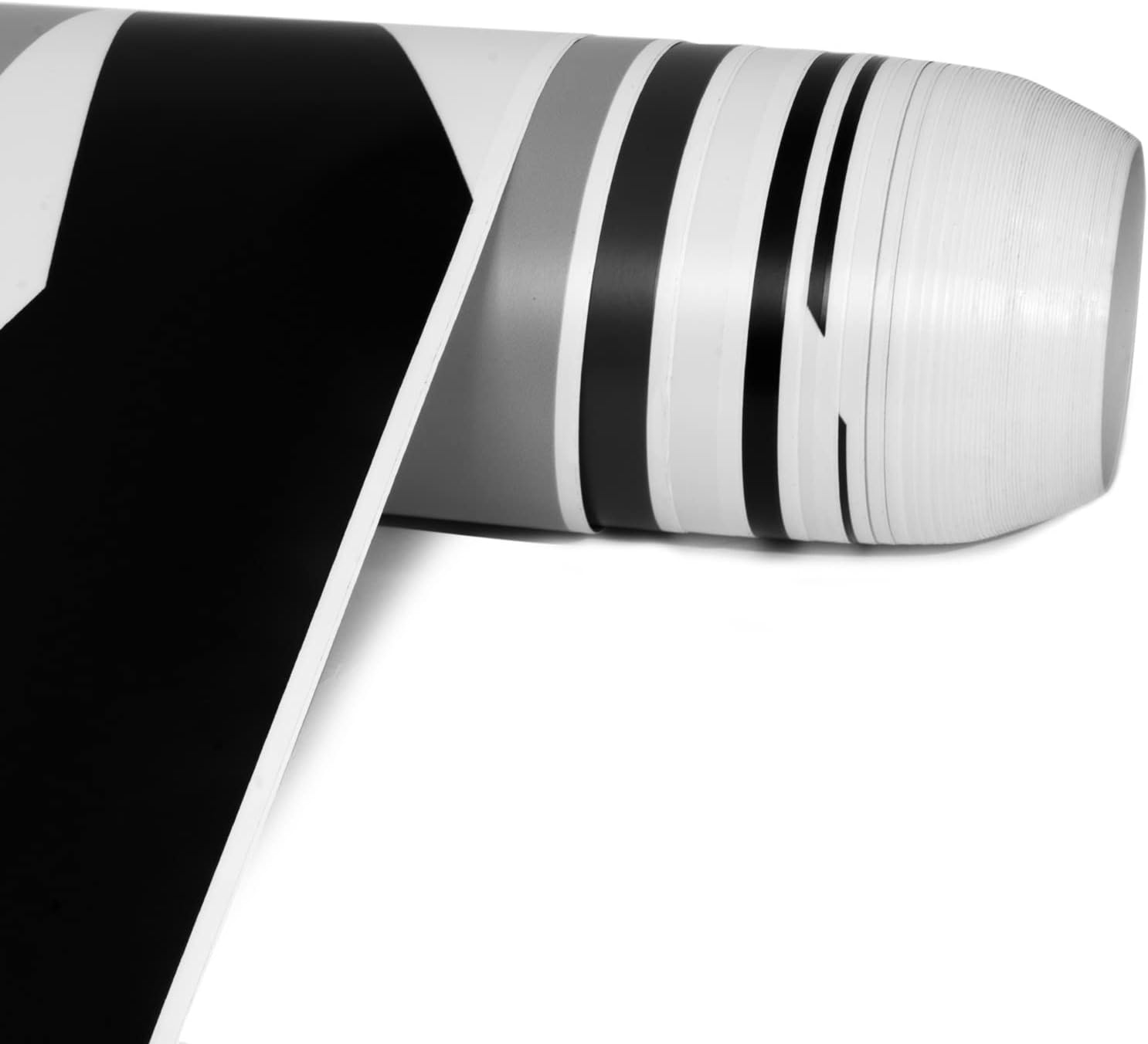 Vicrez Vinyl Car Wrap Film vzv10395 Black White Abstract | 5ft. x 60 ft.