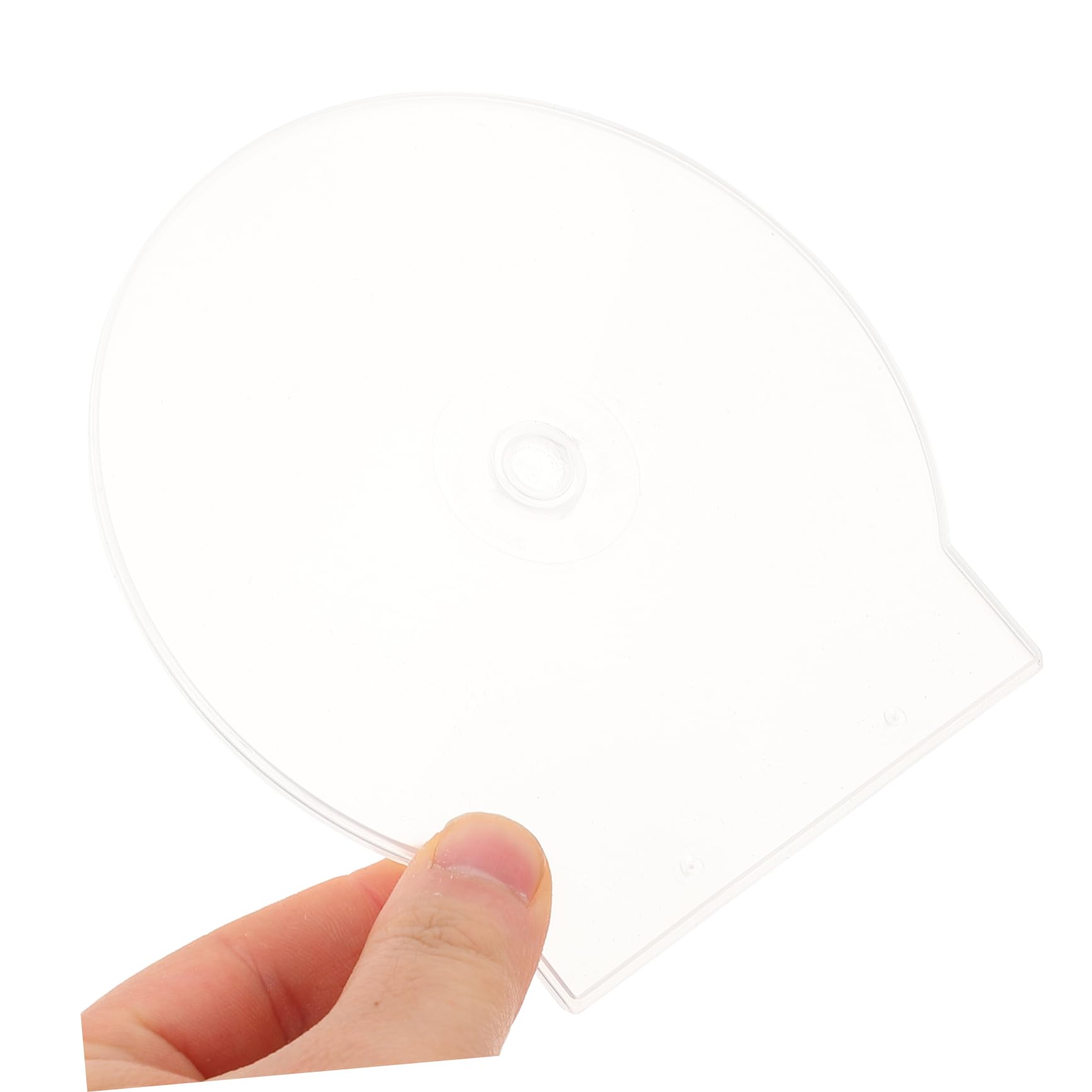 ULTECHNOVO Custodia CD Rigida 50pezzi Custodia Portatile per Dischi Organizer CD Trasparente Riutilizzabile per Dvd Collezione Musicale