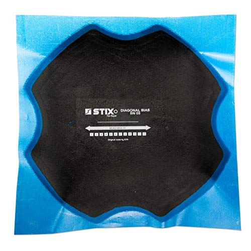 Réparation de pneus diagonaux renforcée avec la pièce Stix 215mm