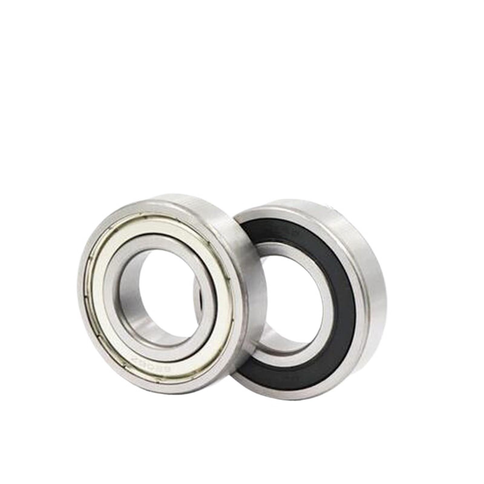 Bearing, 6204Z ZZ RS 2RS 20x47x14mm 6204-2RS Deep Groove Ball Bearing Snap Slot Heat Resisting Bearings Wear Resistance(1pcs,6204-2RS)
