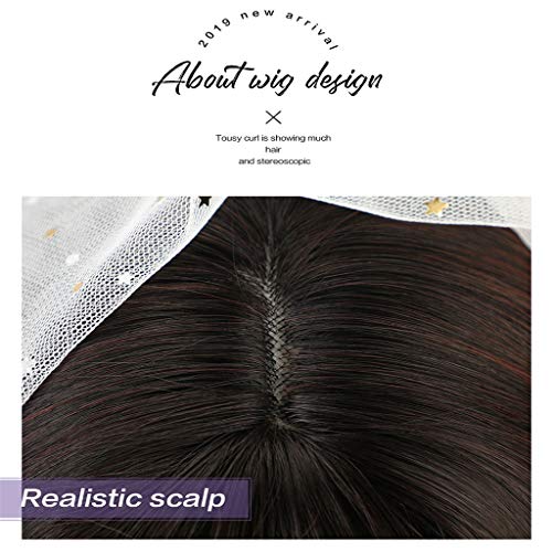 20inch Mulheres Resistente Ao Calor Reta Ombre Vinho Vermelho Perucas Para Festivais De Fantasia